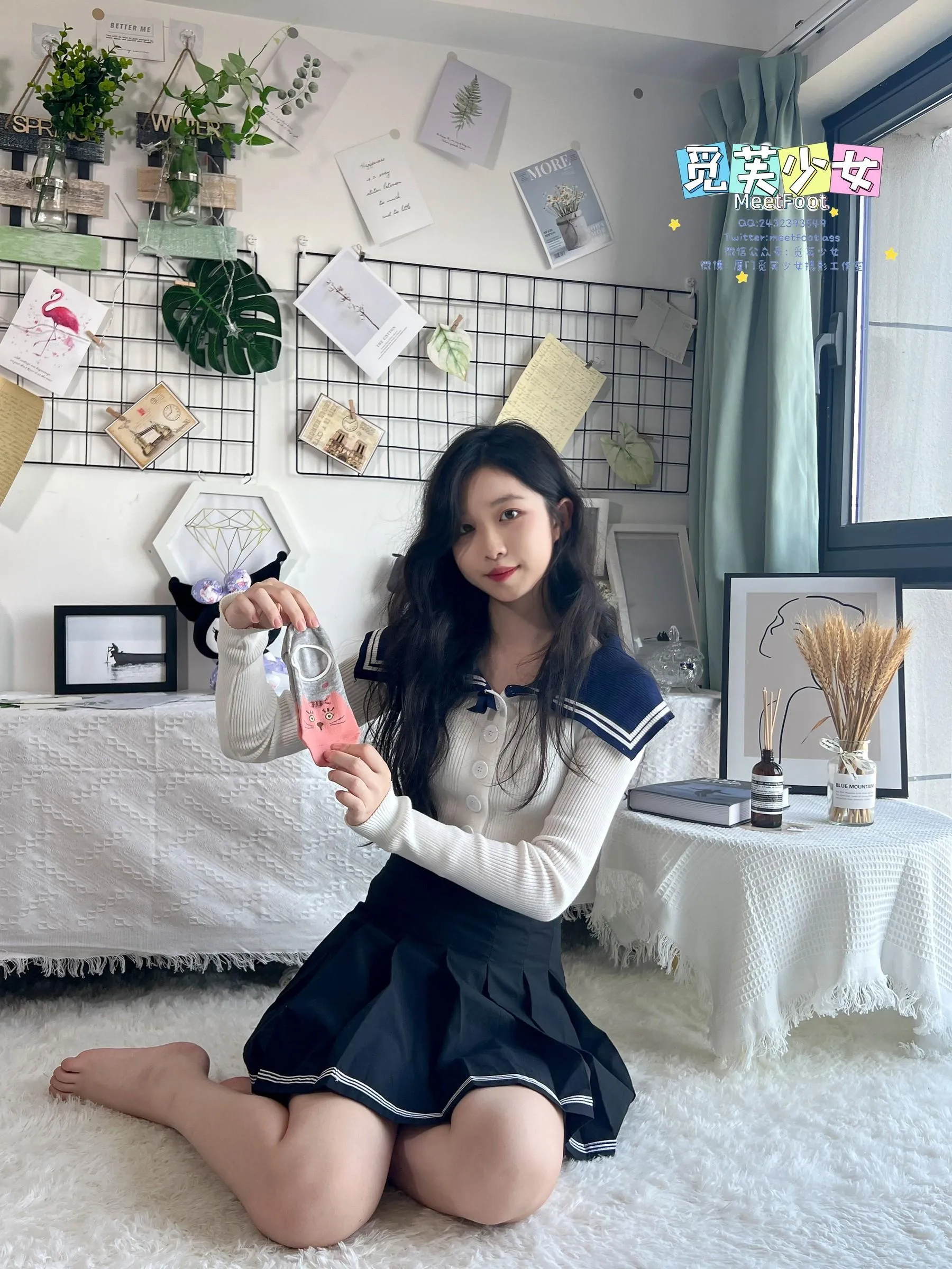 [觅芙少女]NO.018 JK短裙美少女-1 [105P]插图8